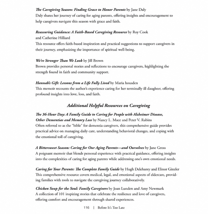 Helpful Resources page 2